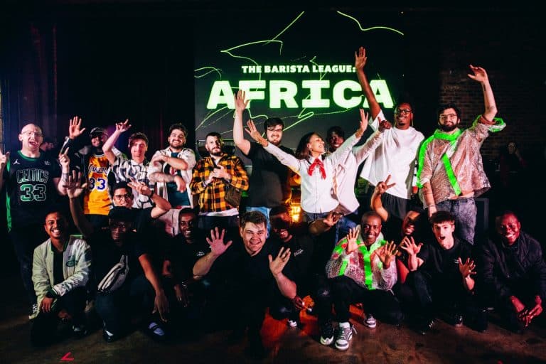 Competitors at The Barista League: AFRICA
